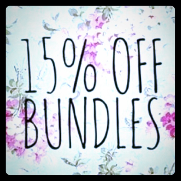 15% Off Bundles - Picture 1 of 1
